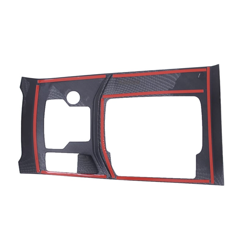 Kadore for 2017-2024 Mazda CX-5 Carbon Fiber Style Shift Panel Cover Trim ABS Interior Upgrade | KF Generation Automatic Transmission LHD - Image 5
